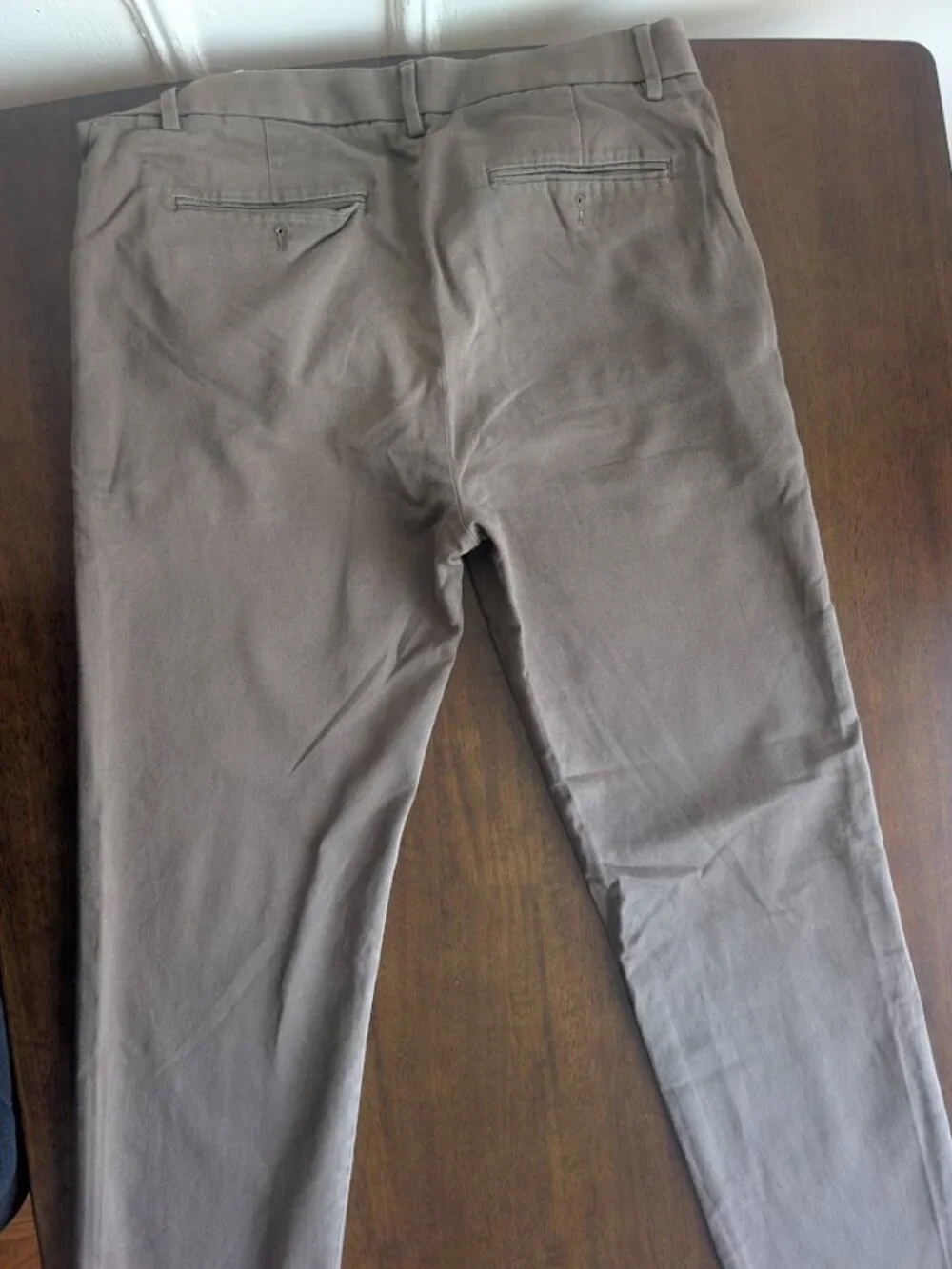 Banana Republic Tan Traveler Pant 32x32 Skinny Fit
